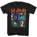 Def Leppard - 80s Albums - Short Sleeve - Adult - T-Shirt