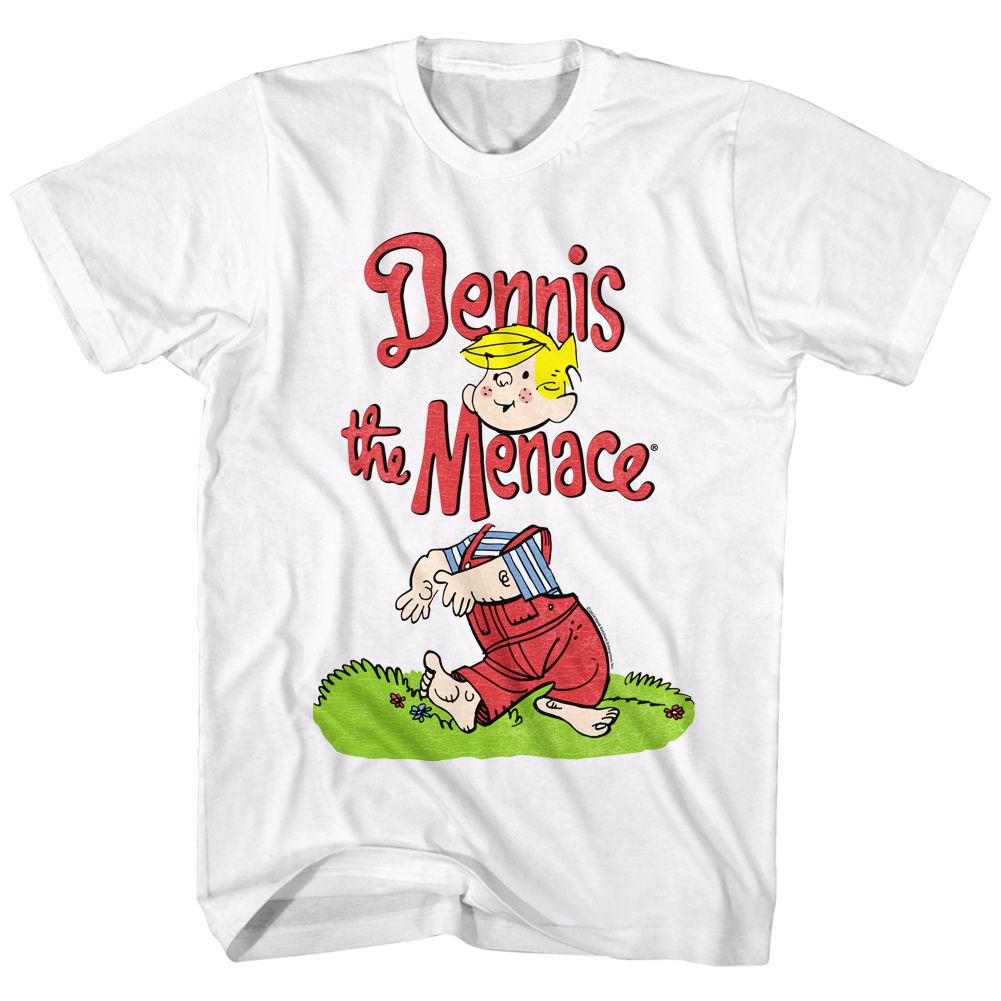 Dennis The Menace - Floating Head - Short Sleeve - Adult - T-Shirt