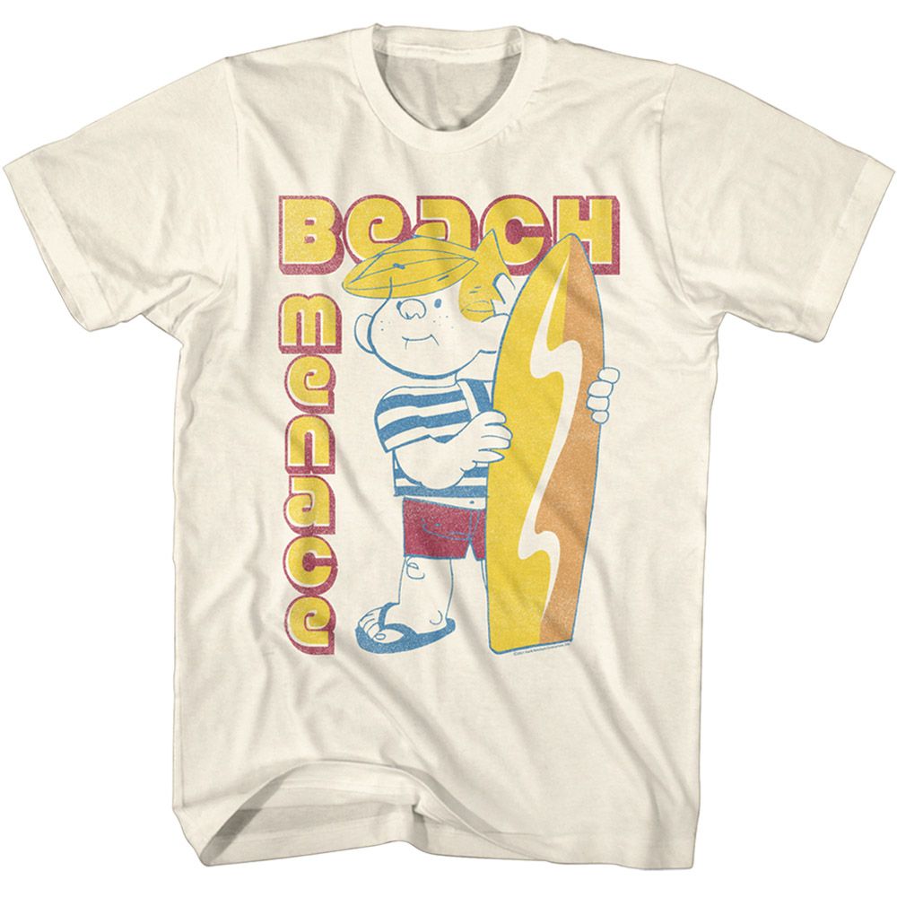 Dennis The Menace - Beach Menace - Short Sleeve - Adult - T-Shirt