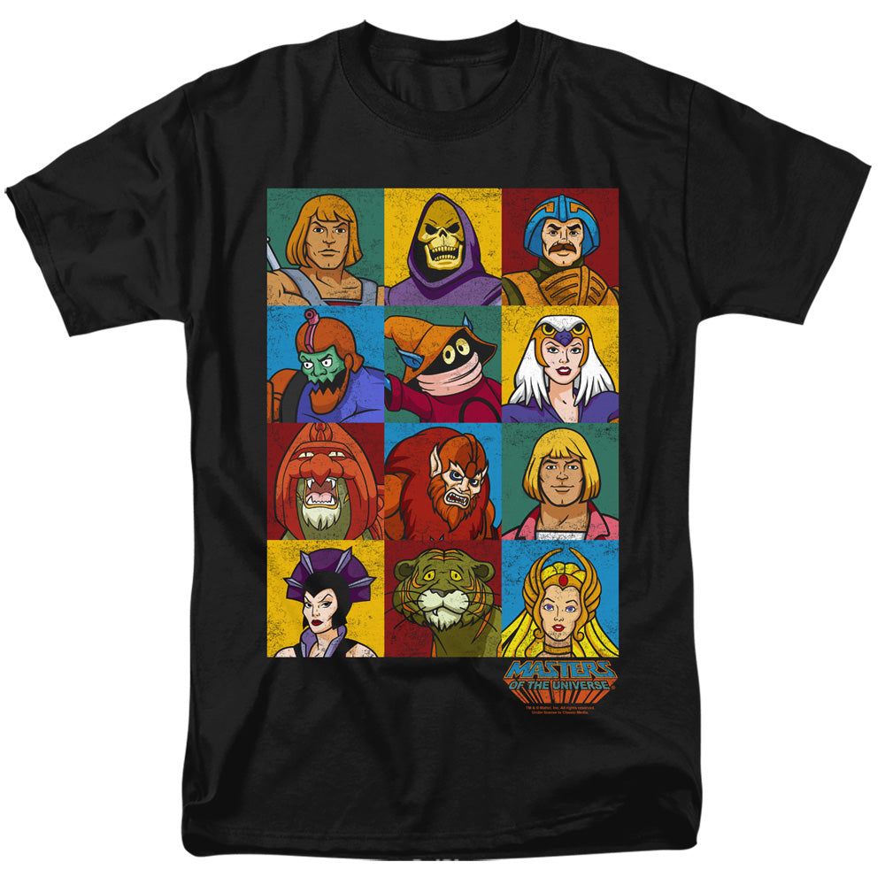 Masters Of The Universe - Character Heads - Adult T-Shirt