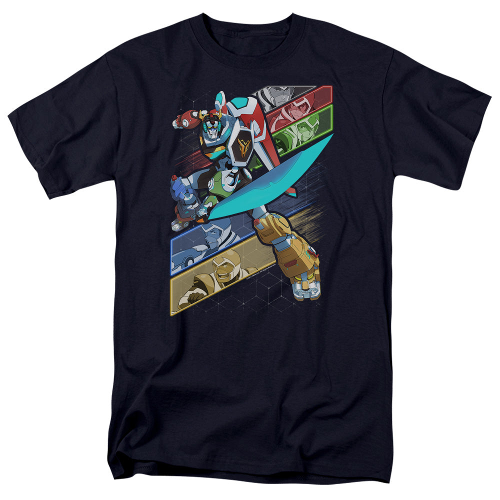 Voltron - Crisscross - Adult T-Shirt