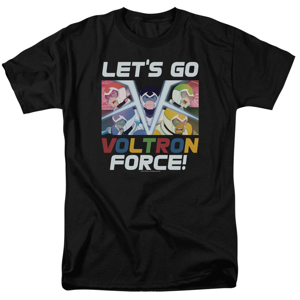 Voltron - Lets Go - Adult T-Shirt