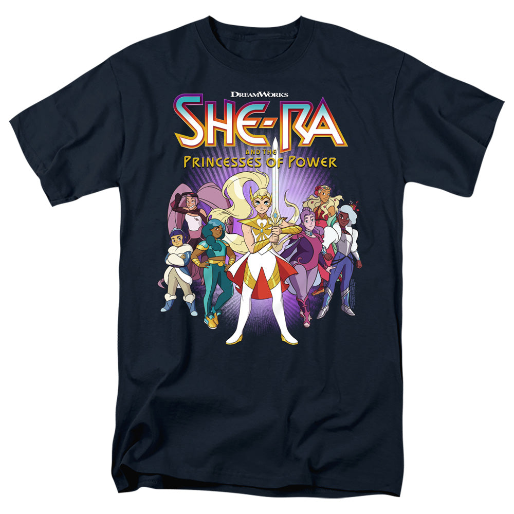 Masters Of The Universe She-Ra - Hero Huddle 2 - Adult T-Shirt