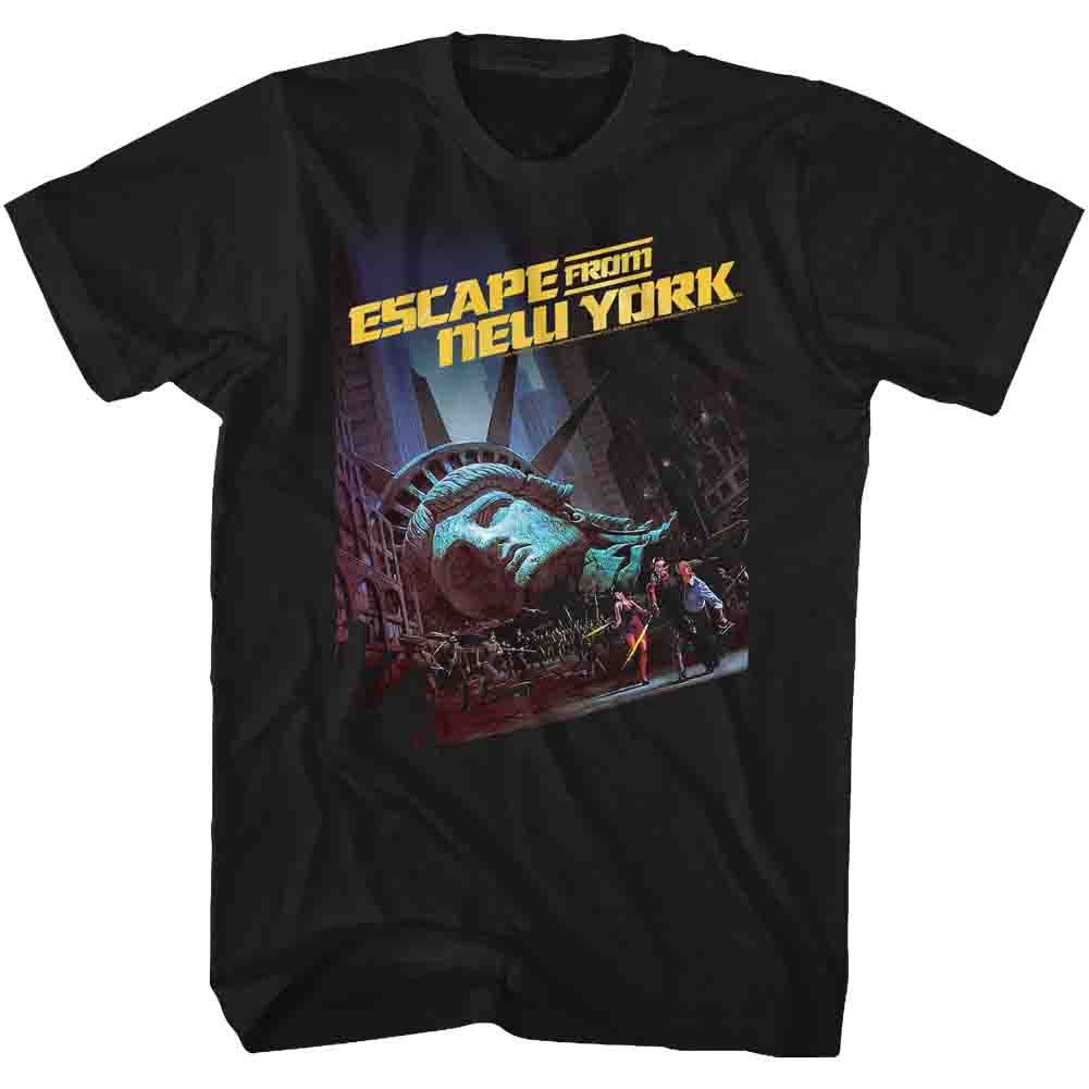 Escape From New York - Run Poster 2 - Short Sleeve - Adult - T-Shirt