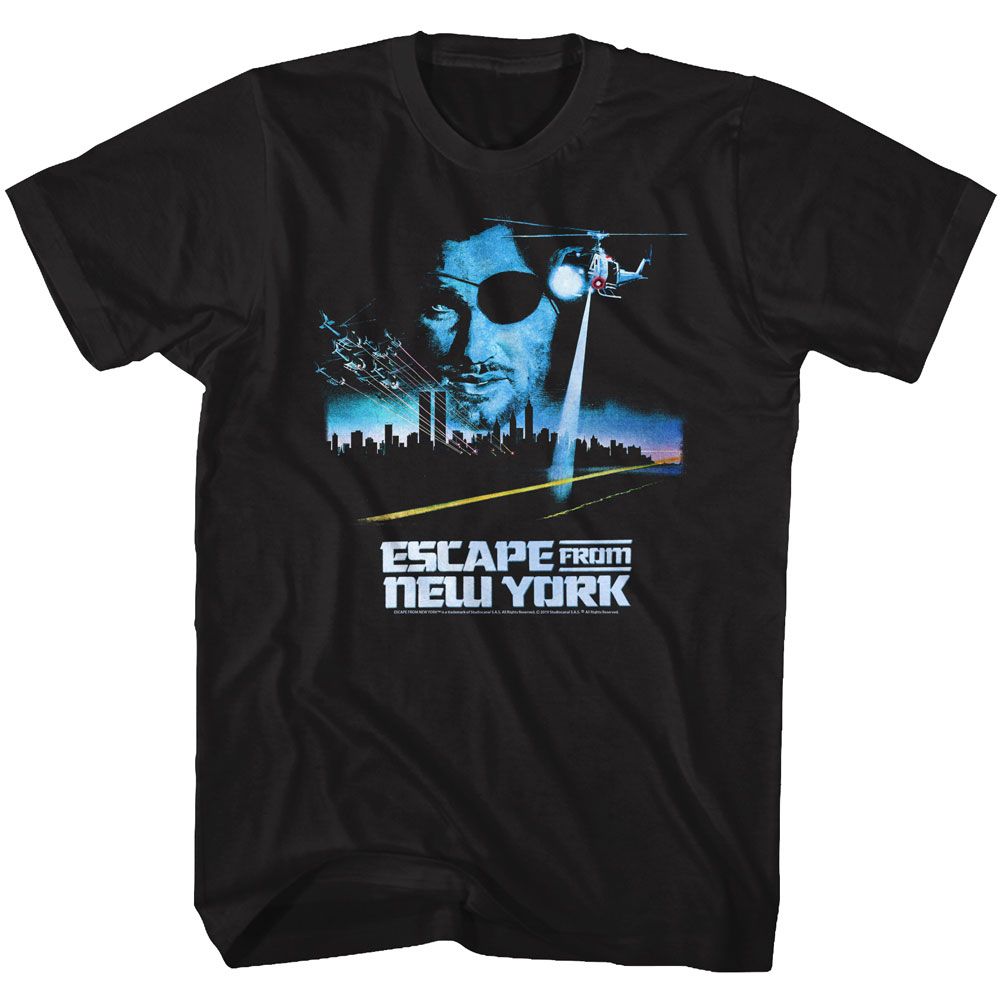 Escape From New York - Vintage Poster - Short Sleeve - Adult - T-Shirt