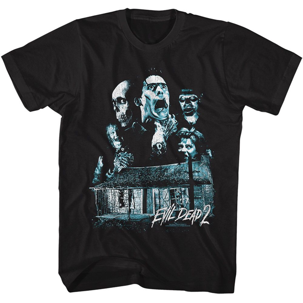 Evil Dead - Collage - Short Sleeve - Adult - T-Shirt