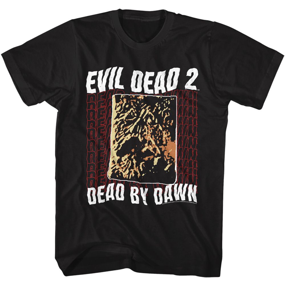 Evil Dead - Dead By Dawn Repeating - Short Sleeve - Adult - T-Shirt