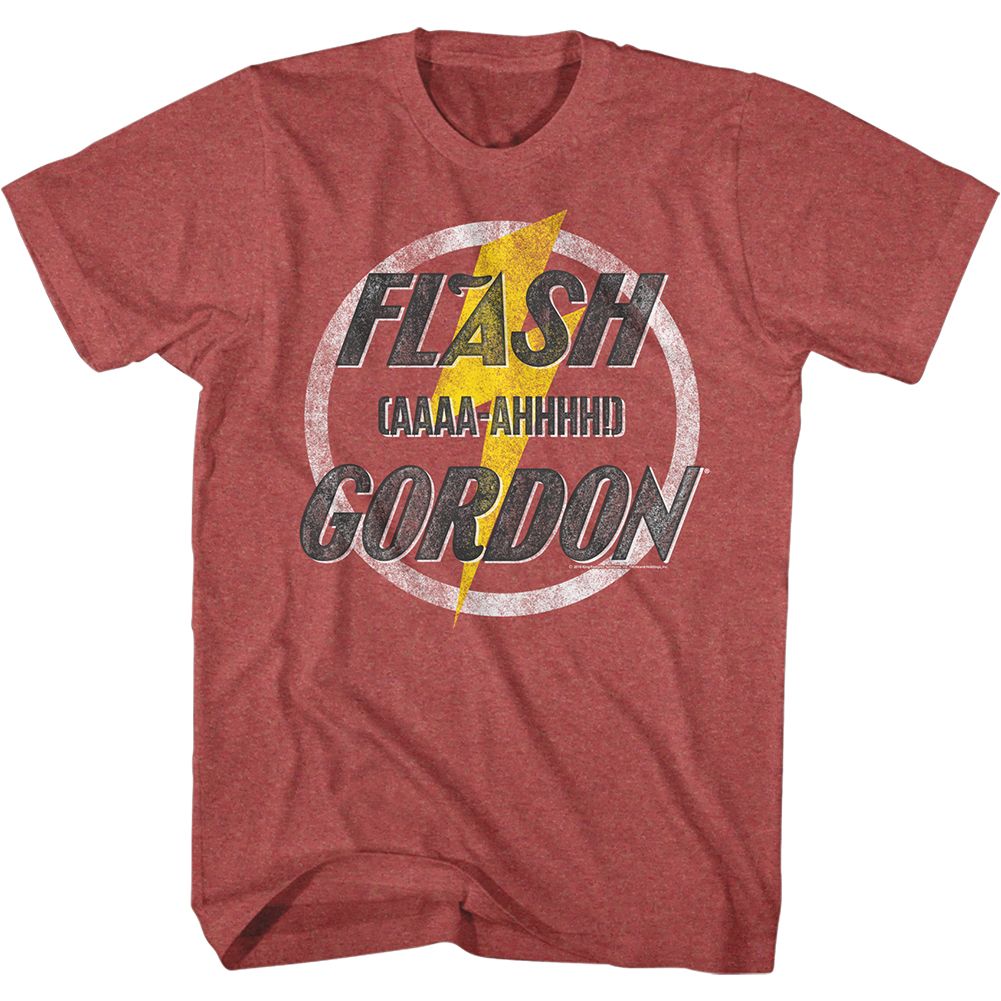 Flash Gordon - Aaaaa-Hhhhh - Short Sleeve - Heather - Adult - T-Shirt
