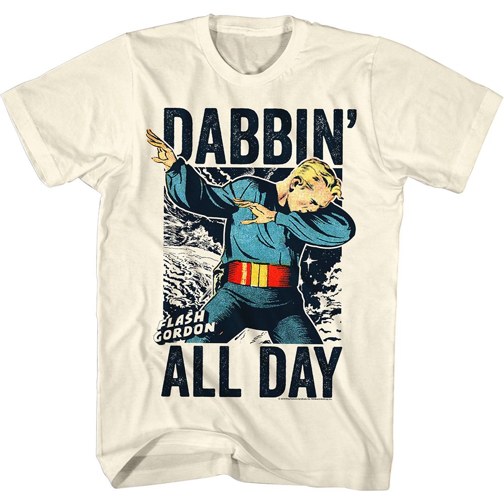 Flash Gordon - Dabbin' All Day - Short Sleeve - Adult - T-Shirt