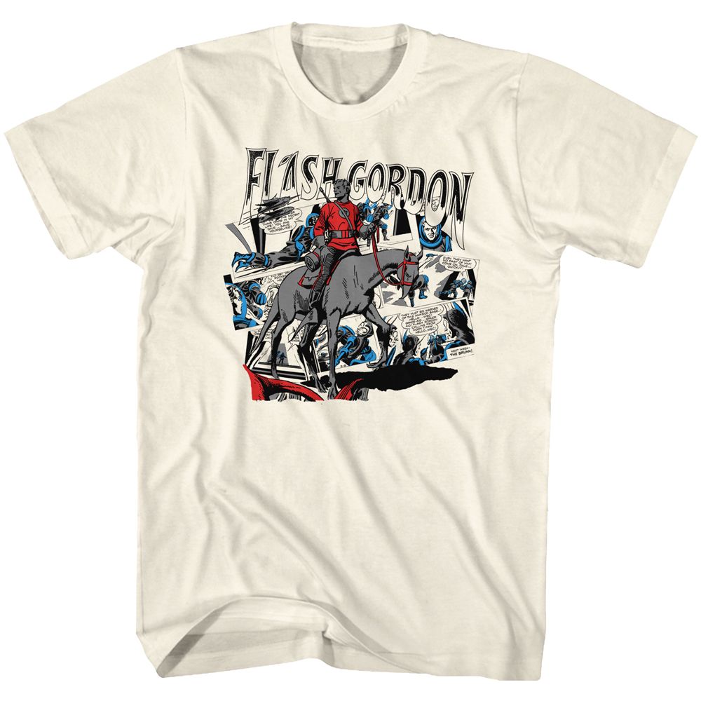 Flash Gordon - Flash Collage - Short Sleeve - Adult - T-Shirt