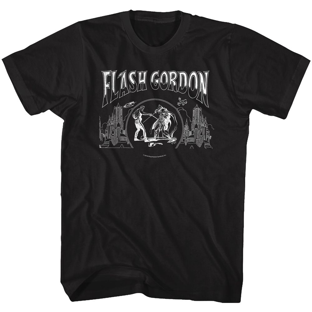 Flash Gordon - Jack Flash - Short Sleeve - Adult - T-Shirt