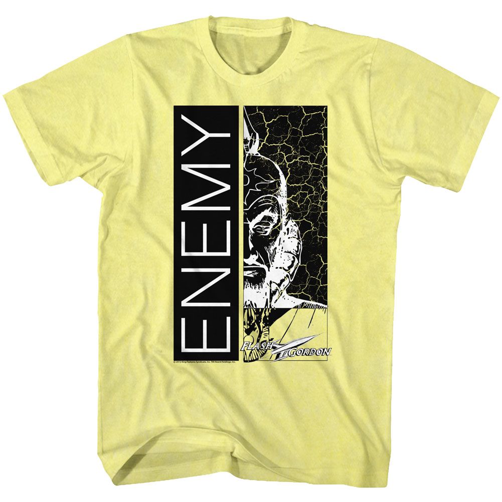 Flash Gordon - Enemy - Short Sleeve - Heather - Adult - T-Shirt