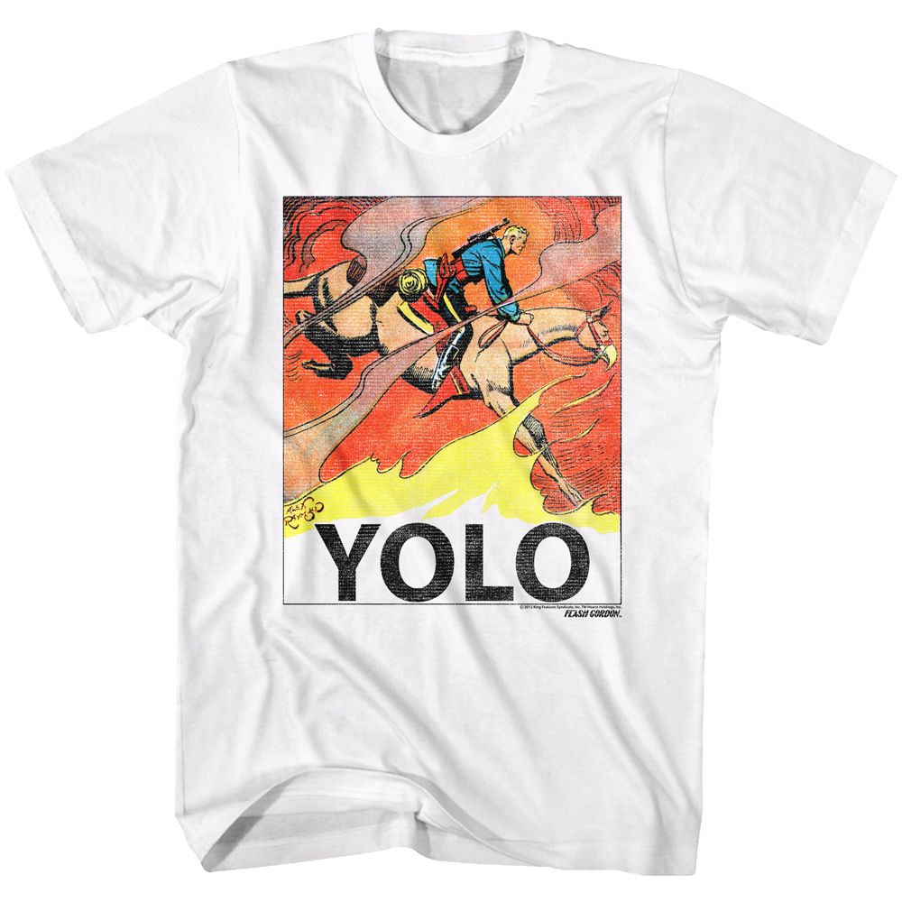 Flash Gordon - Yolo - Short Sleeve - Adult - T-Shirt