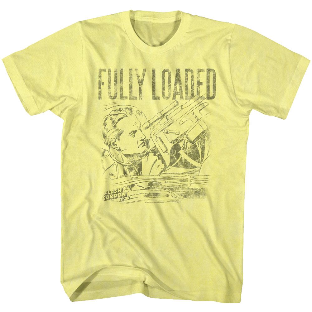 Flash Gordon - Fully Loaded - Short Sleeve - Heather - Adult - T-Shirt