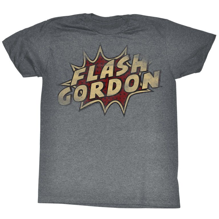 Flash Gordon - Dots - Short Sleeve - Heather - Adult - T-Shirt