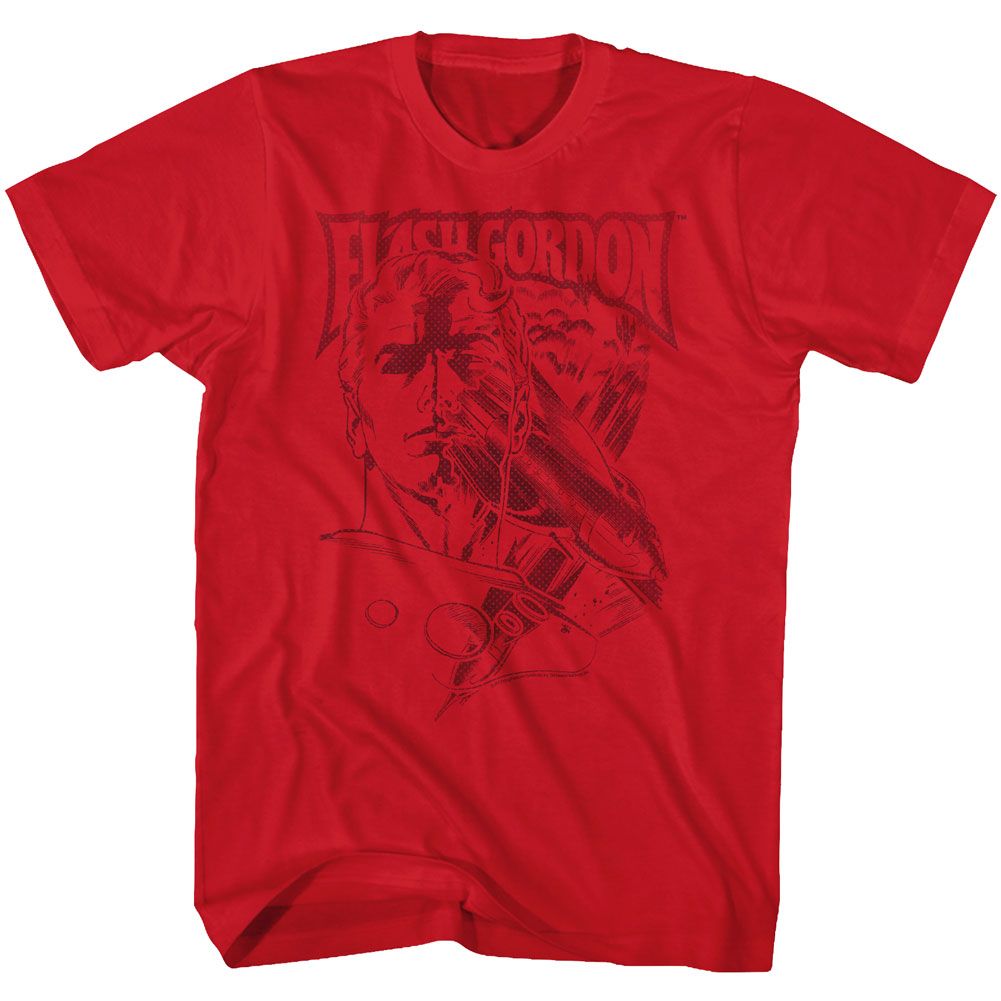 Flash Gordon - Print - Short Sleeve - Adult - T-Shirt