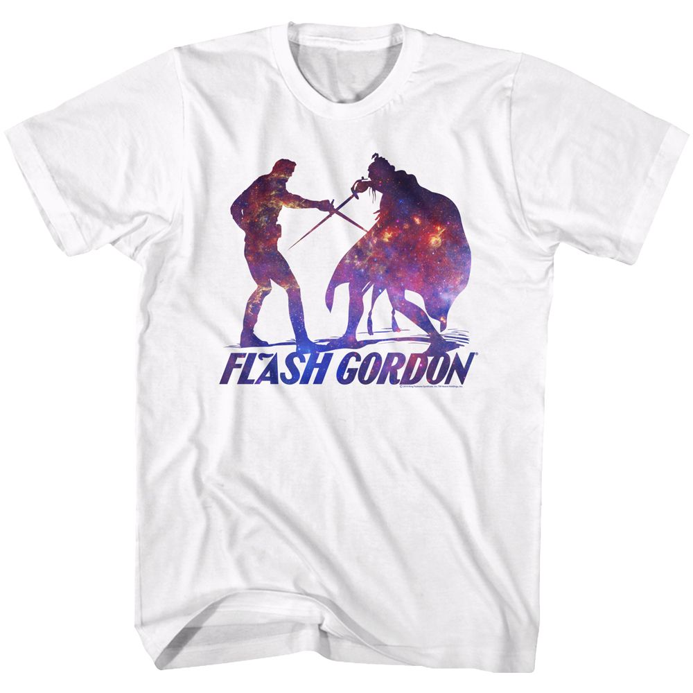 Flash Gordon - Silhouphite - Short Sleeve - Adult - T-Shirt