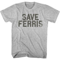 Ferris Beuller's Day Off - Save Ferris Penant 2 - Short Sleeve - Heather - Adult - T-Shirt