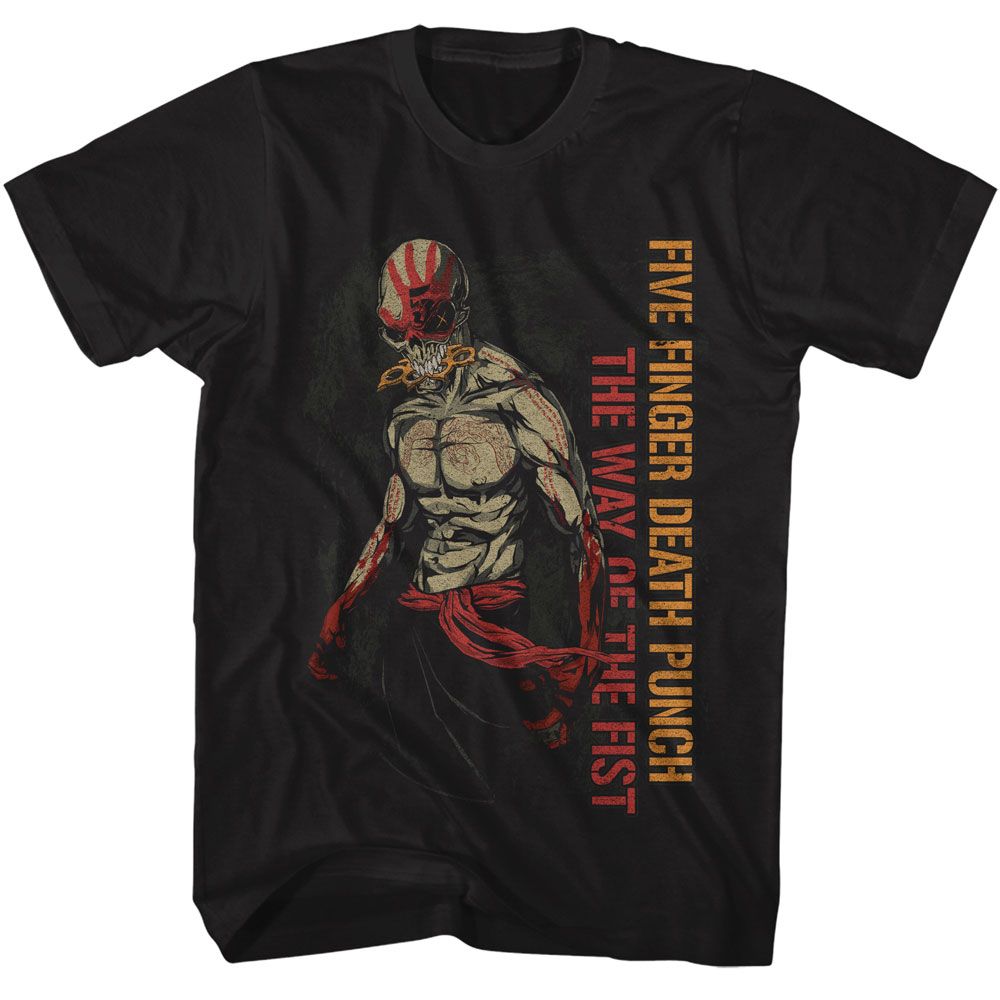 Five Finger Death Punch - Way Of The Fist - Black Short Sleeve Adult T-Shirt