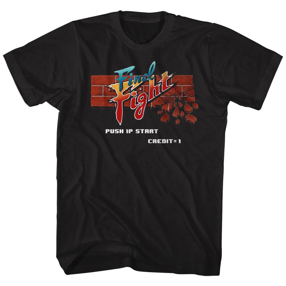 Final Fight - Arcade - Short Sleeve - Adult - T-Shirt