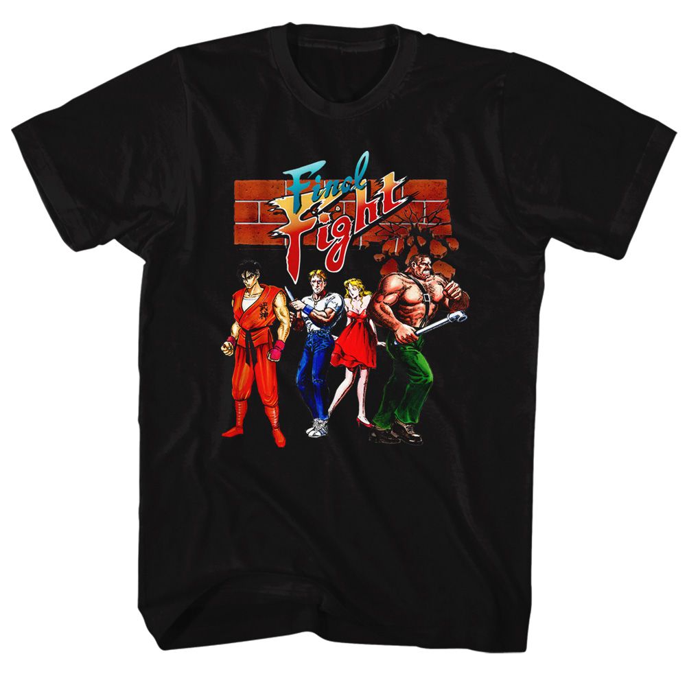 Final Fight - Gang - Short Sleeve - Adult - T-Shirt