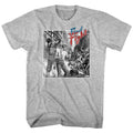 Final Fight - Black & White Fight - Short Sleeve - Heather - Adult - T-Shirt