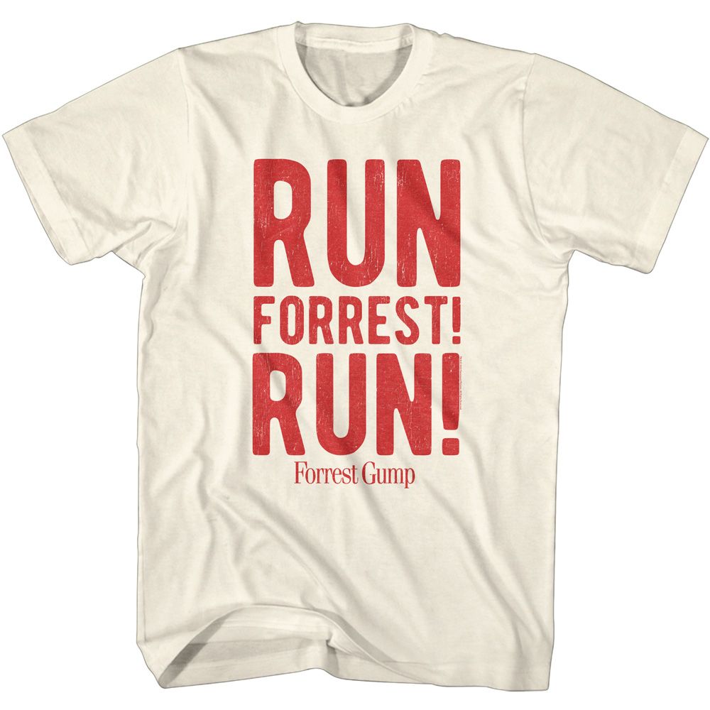 Forrest Gump - Run Forrest Run - Short Sleeve - Adult - T-Shirt