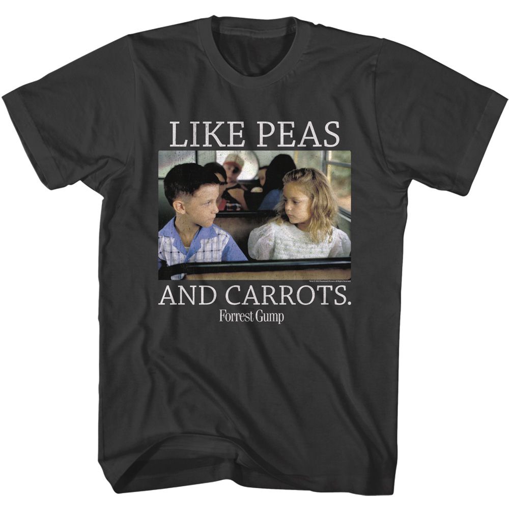 Forrest Gump - Like Peas & Carrots - Short Sleeve - Adult - T-Shirt