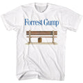 Forrest Gump - Logo & Bench - Short Sleeve - Adult - T-Shirt