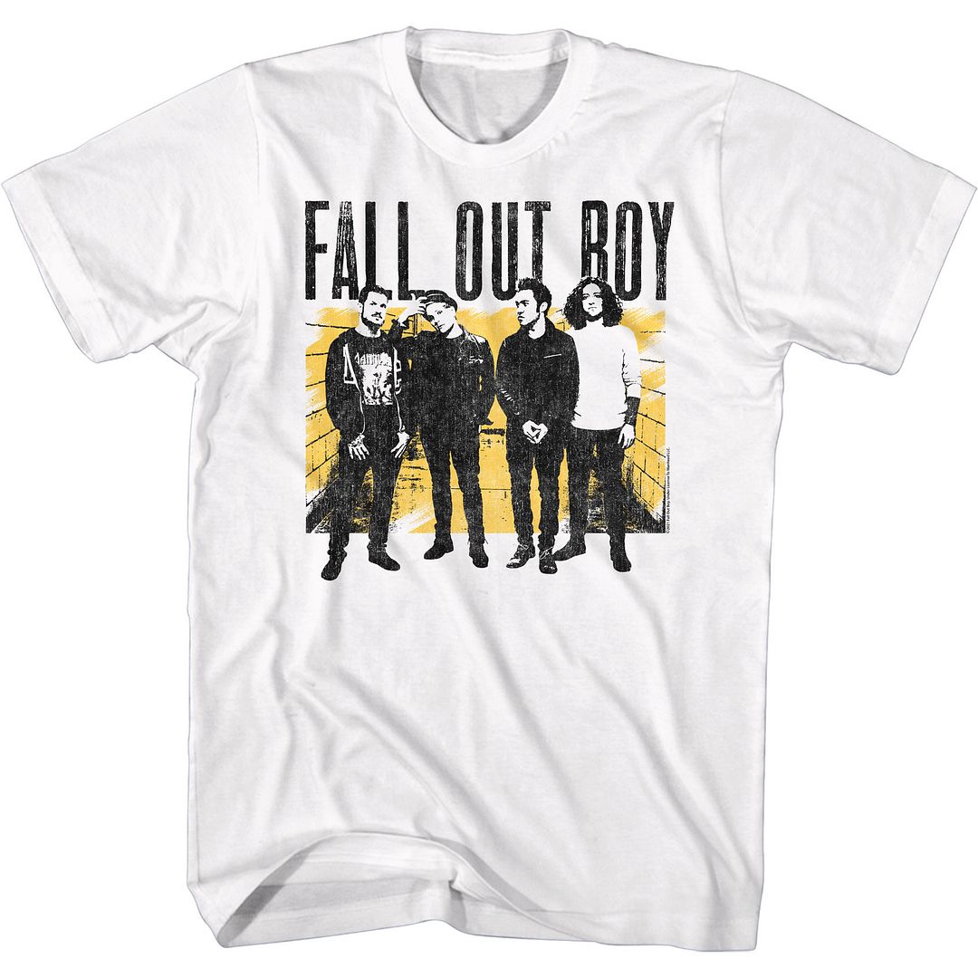 Fall Out Boy - Block - Short Sleeve - Adult - T-Shirt