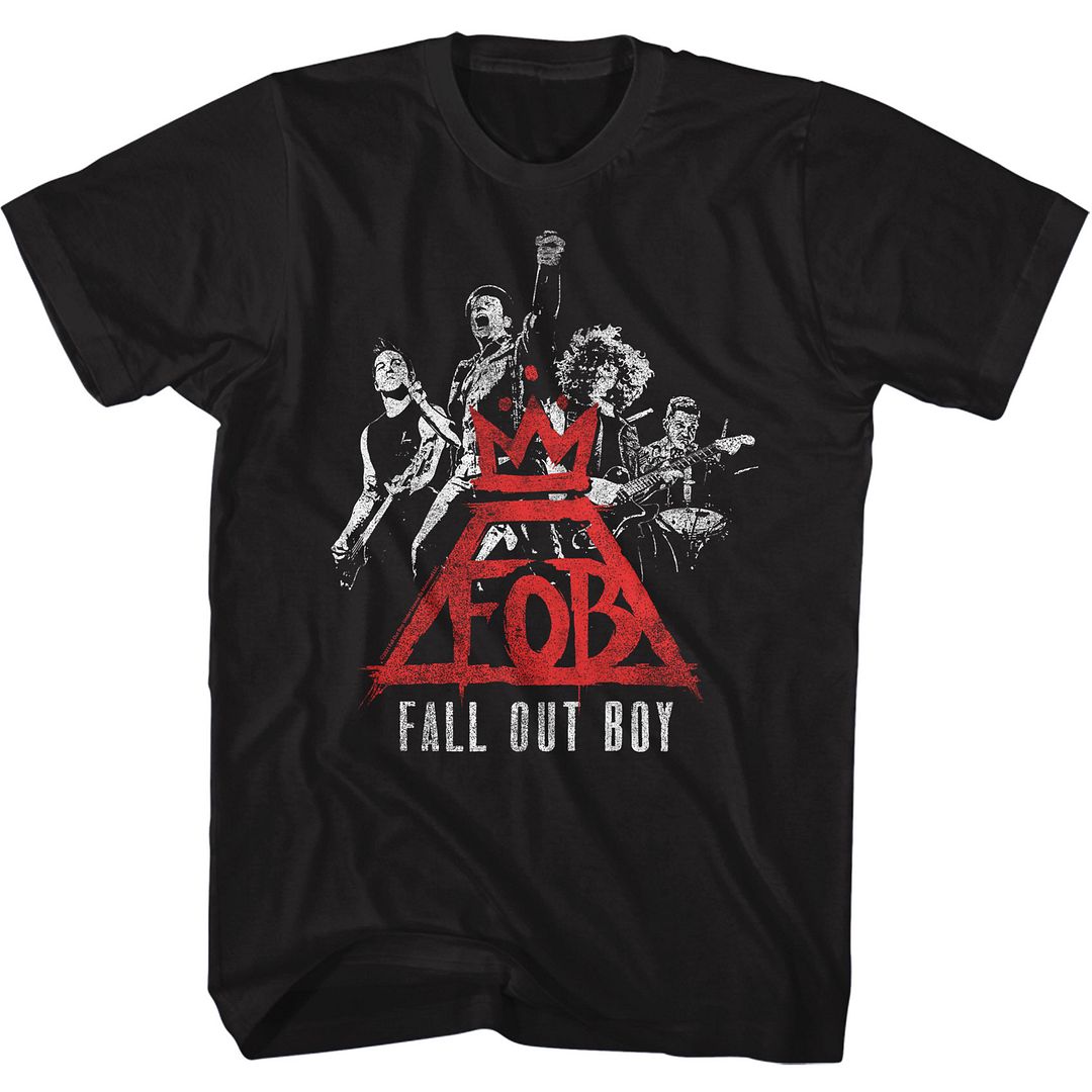 Fall Out Boy - Logo Band - Short Sleeve - Adult - T-Shirt