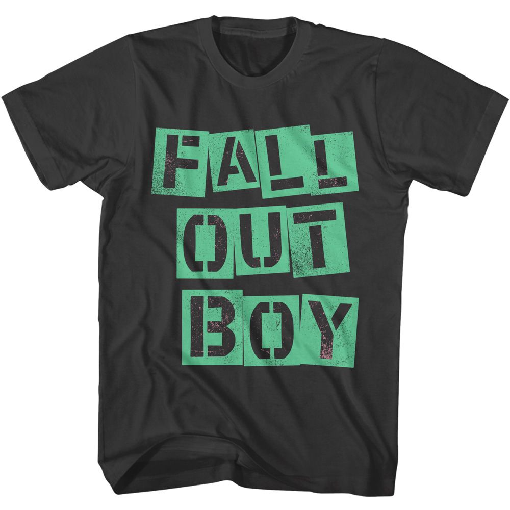 Fall Out Boy - Cutout Logo - Short Sleeve - Adult - T-Shirt
