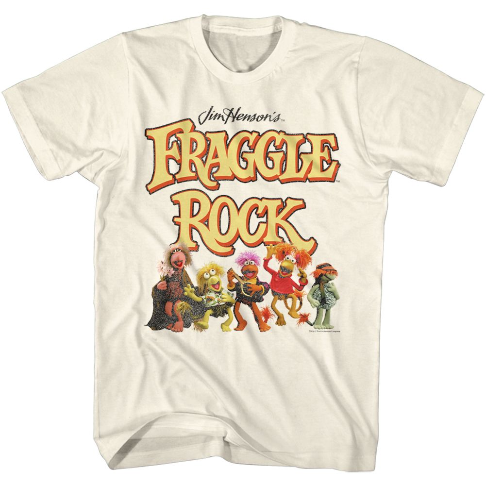 Fraggle Rock - Fraggies & Logo - Short Sleeve - Adult - T-Shirt