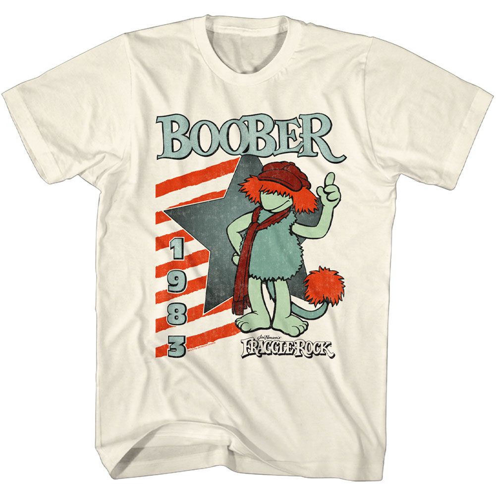 Fraggle Rock - Boober Star - Short Sleeve - Adult - T-Shirt