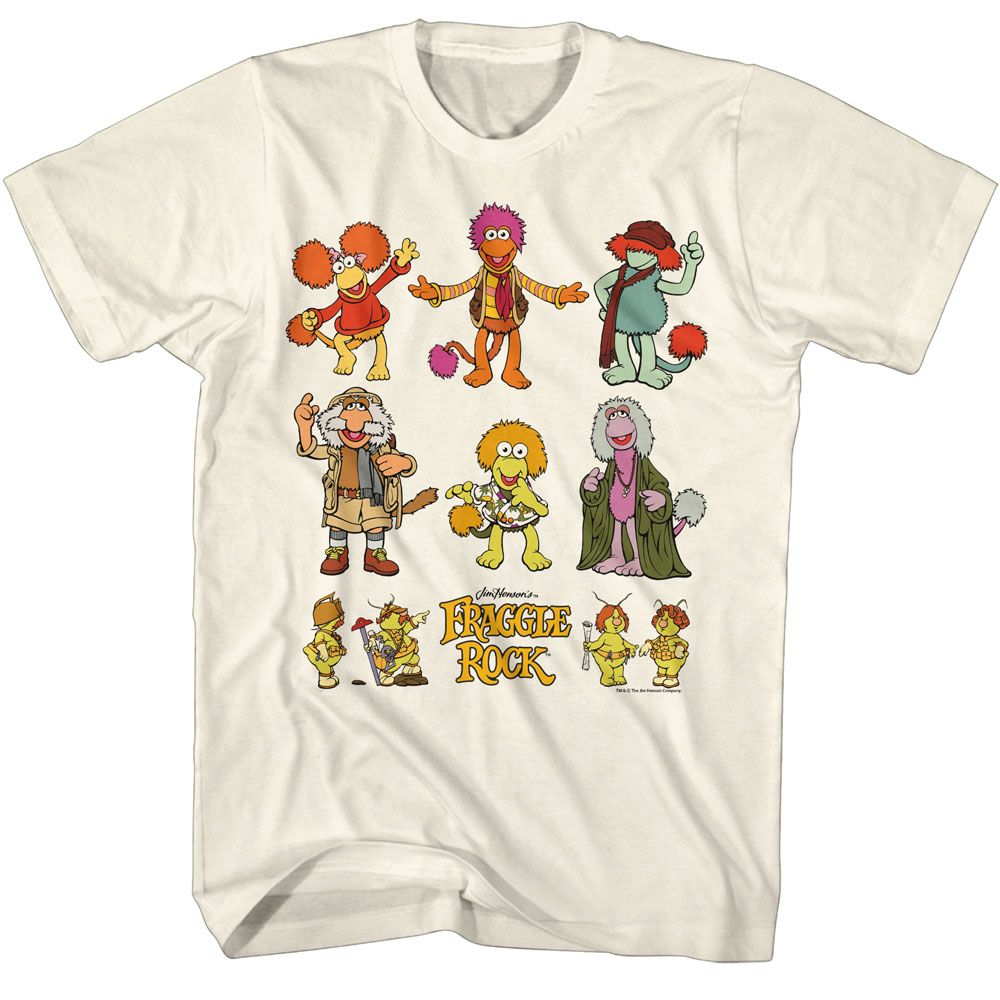 Fraggle Rock - Multiple Characters - Short Sleeve - Adult - T-Shirt