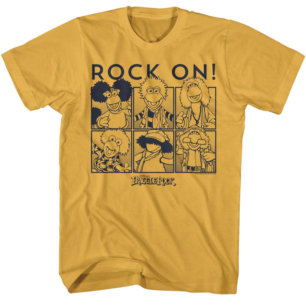 Fraggle Rock - Halftone Boxes - Short Sleeve - Adult - T-Shirt