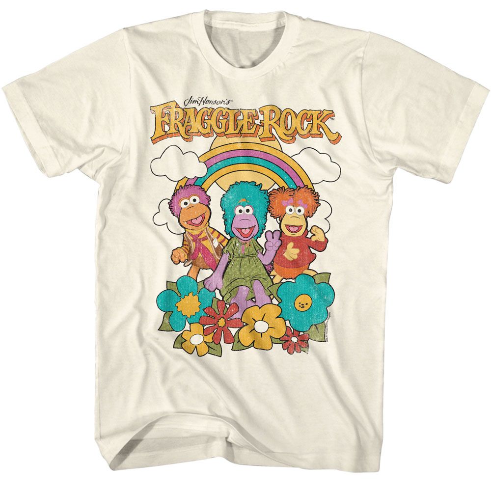 Fraggle Rock - Rainbow - Short Sleeve - Adult - T-Shirt
