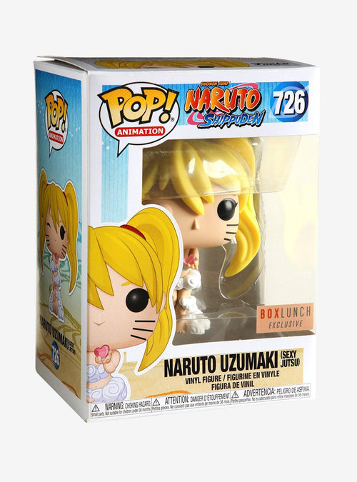 Funko Pop! Animation: Naruto Shippuden - Naruto Uzumaki Sexy Jutsu BoxLunch Exclusive