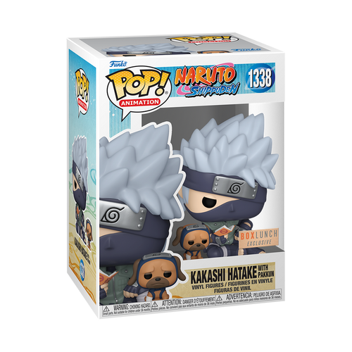 Funko Pop! Animation: Naruto Shippuden - Kakashi with Pakkun BoxLunch Exclusive