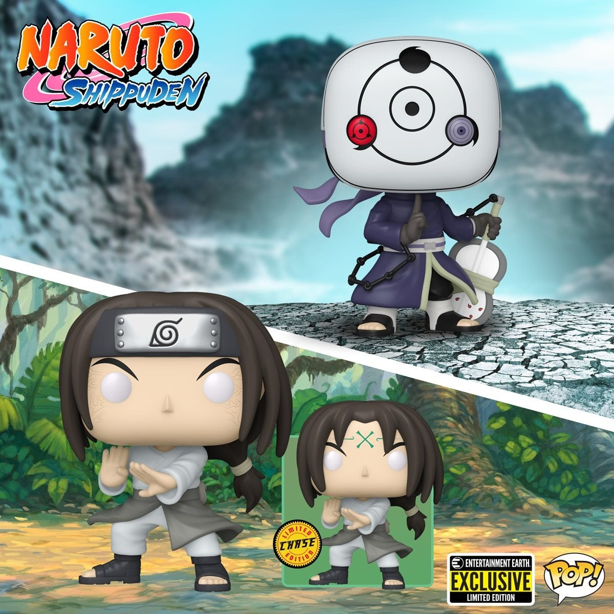 Funko Pop! Animation: Naruto Shippuden - Neji Hyuga Entertainment Earth Exclusive