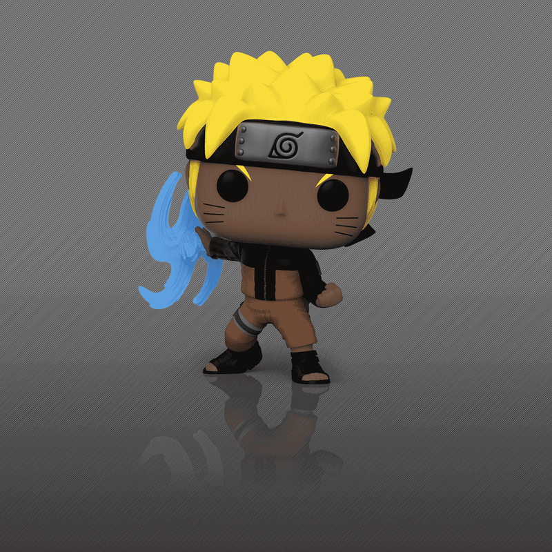 Funko Pop! Animation: Naruto Shippuden - Naruto Uzumaki with Rasenshuriken Glow-in-the-dark Exclusive