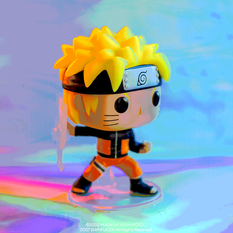 Funko Pop! Animation: Naruto Shippuden - Naruto Uzumaki with Rasenshuriken Glow-in-the-dark Exclusive