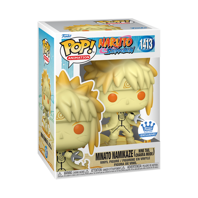 Funko Pop! Animation: Naruto Shippuden - Minato Namikaze Nine Tail Chakra Mode Exclusive