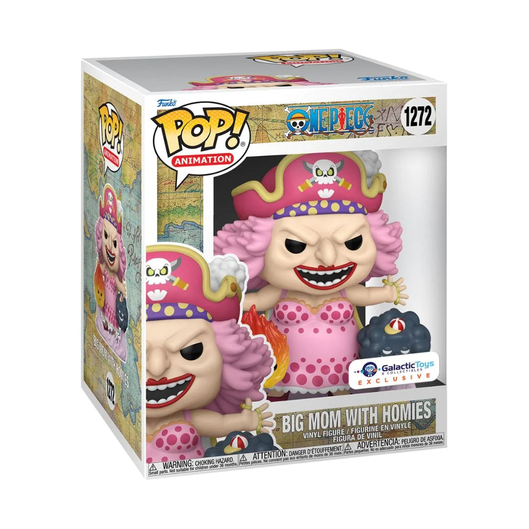 Funko Pop! Super: One Piece - Big Mom with Homies Galactic Toys Exclusive