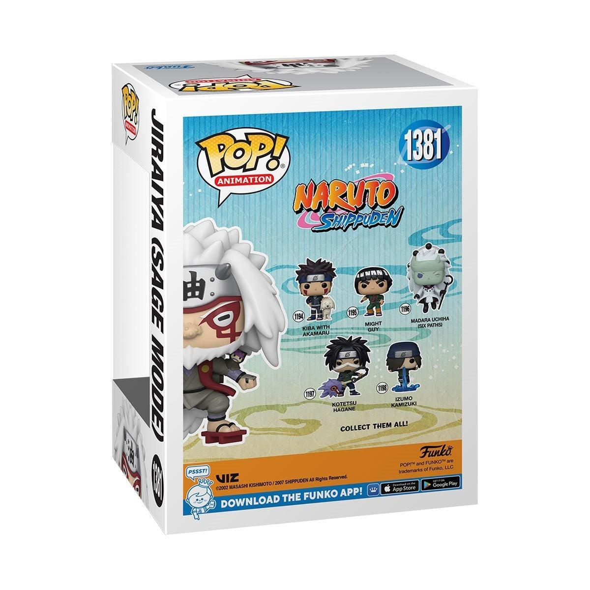 Funko Pop! Animation: Naruto Shippuden - Jiraiya Sage Mode AAA Anime Exclusive