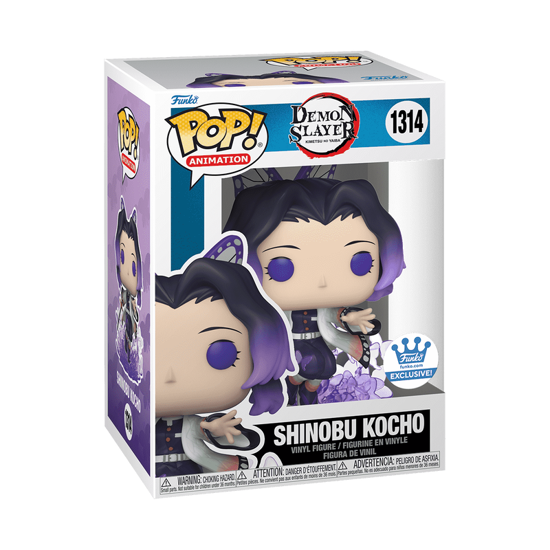 Funko Pop! Animation: Demon Slayer: Kimetsu no Yaiba - Shinobu Kocho Shop Exclusive