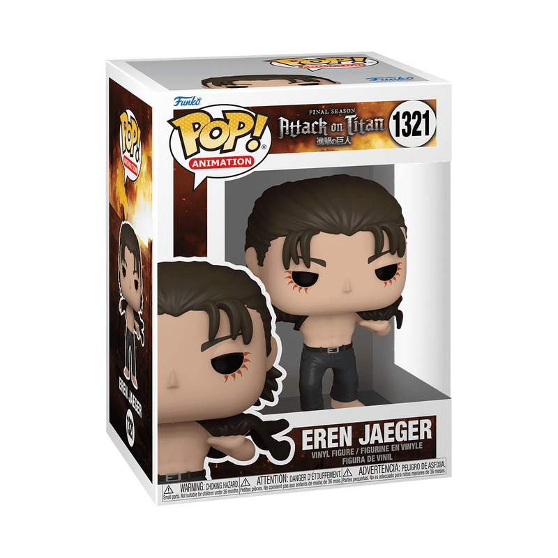 Funko Pop! Animation: Attack On Titan - Eren Jeager With Open Shirt #1321