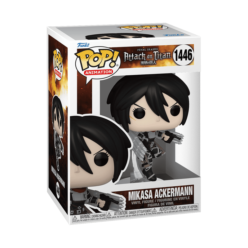 Funko Pop! Animation: Attack On Titan - Mikasa Ackermann with Thunder Spears #1446