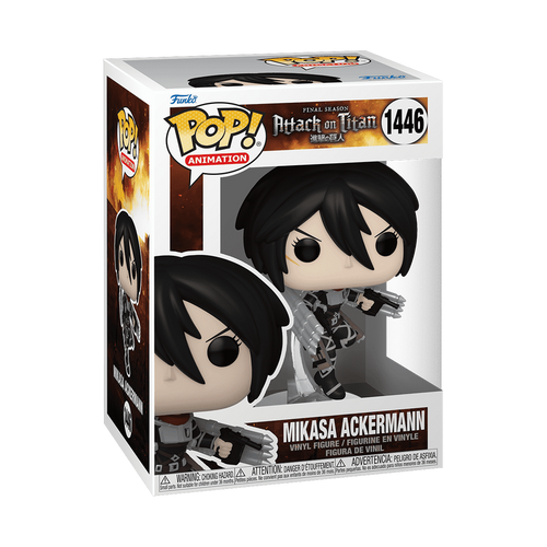 Funko Pop! Animation: Attack On Titan - Mikasa Ackermann with Thunder Spears #1446