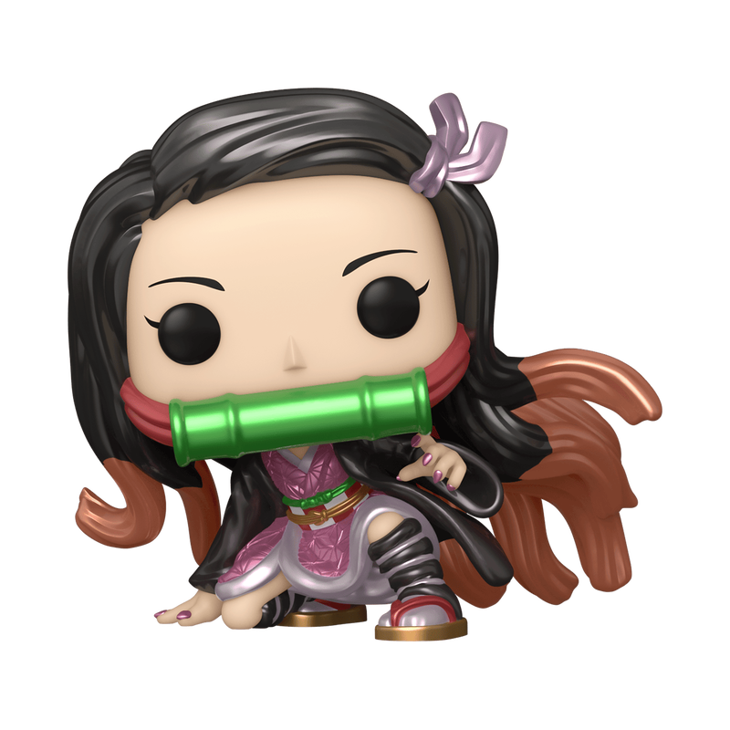 Funko Pop! Animation: Demon Slayer Kimetsu No Yaiba - Nezuko Kamado Metallic Exclusive